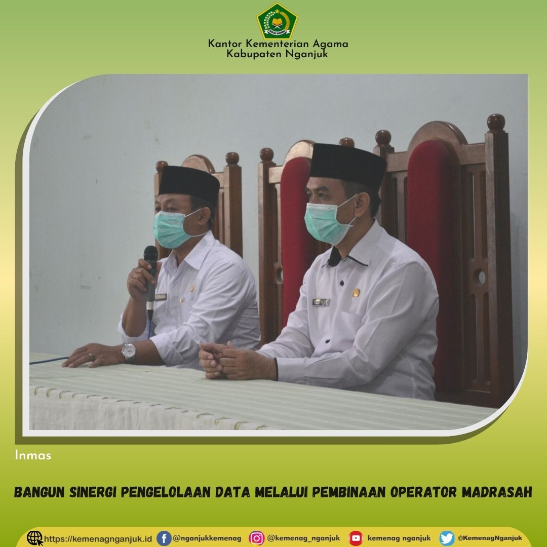 Bangun Sinergi Pengelolaan Data Melalui Pembinaan Operator Madrasah