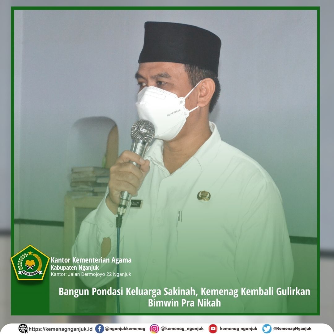 Bangun Pondasi Keluarga Sakinah, Kemenag Kembali Gulirkan Bimwin Pra Nikah