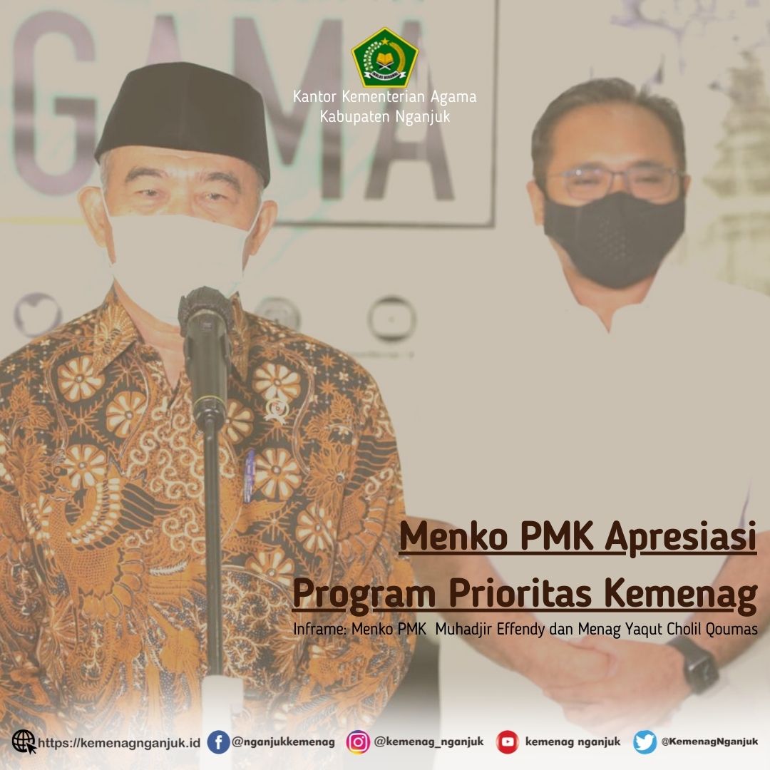 Menko PMK Apresiasi Program Prioritas Kemenag