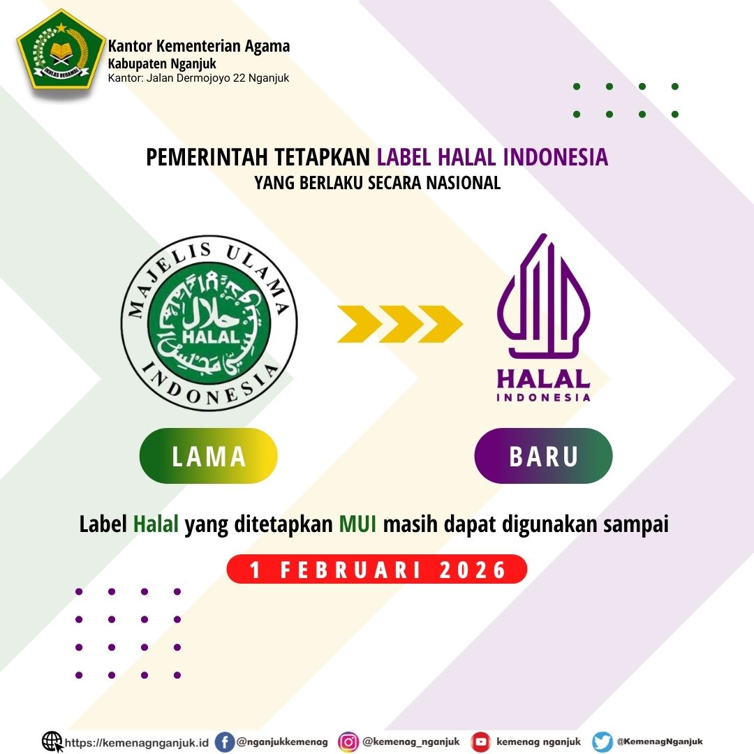 Ditetapkan, Label Halal Indonesia Berlaku Nasional