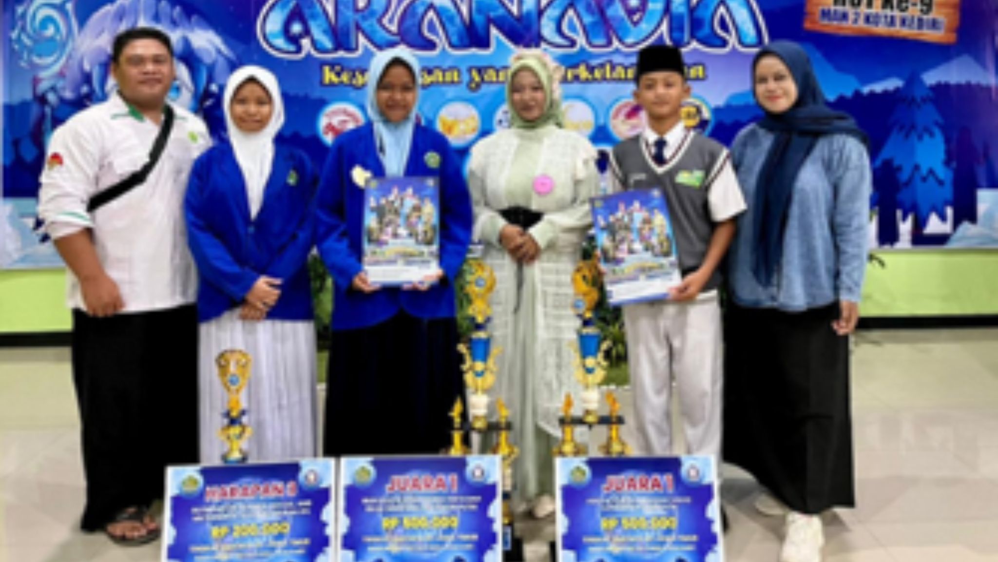 Siswa MTsN 3 Nganjuk Raih Prestasi Gemilang di Berbagai Ajang Kejuaraan