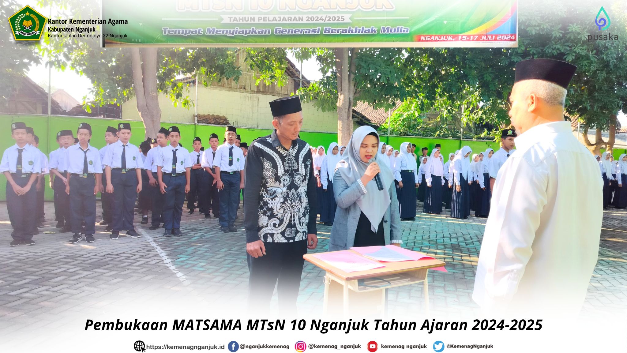 MATSAMA MTsN 10 NGANJUK 2024-2025