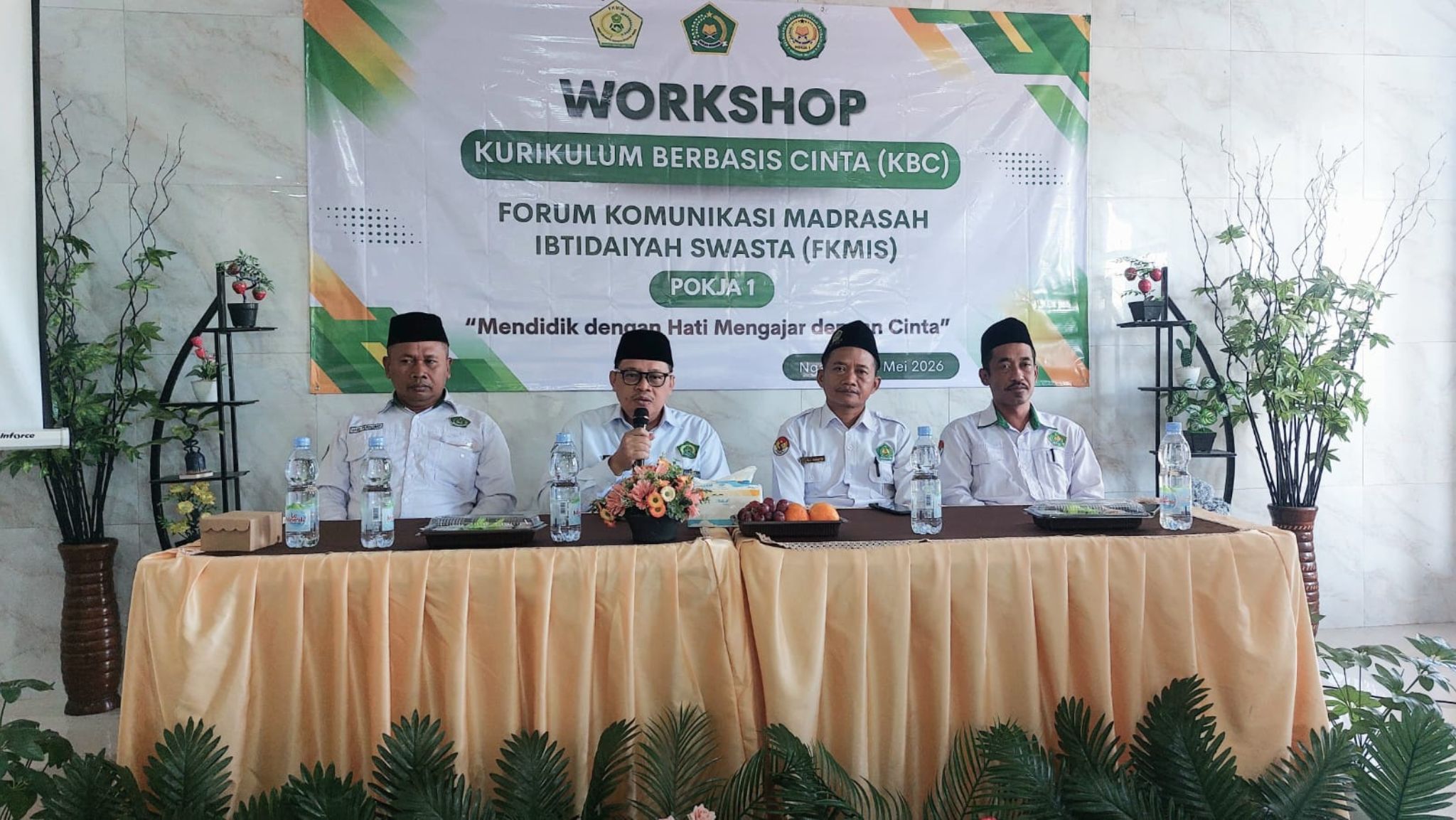 Mengajar dengan Cinta di Era Digital, Workshop KBC FKMIS Pokja 1 Resmi Dibuka