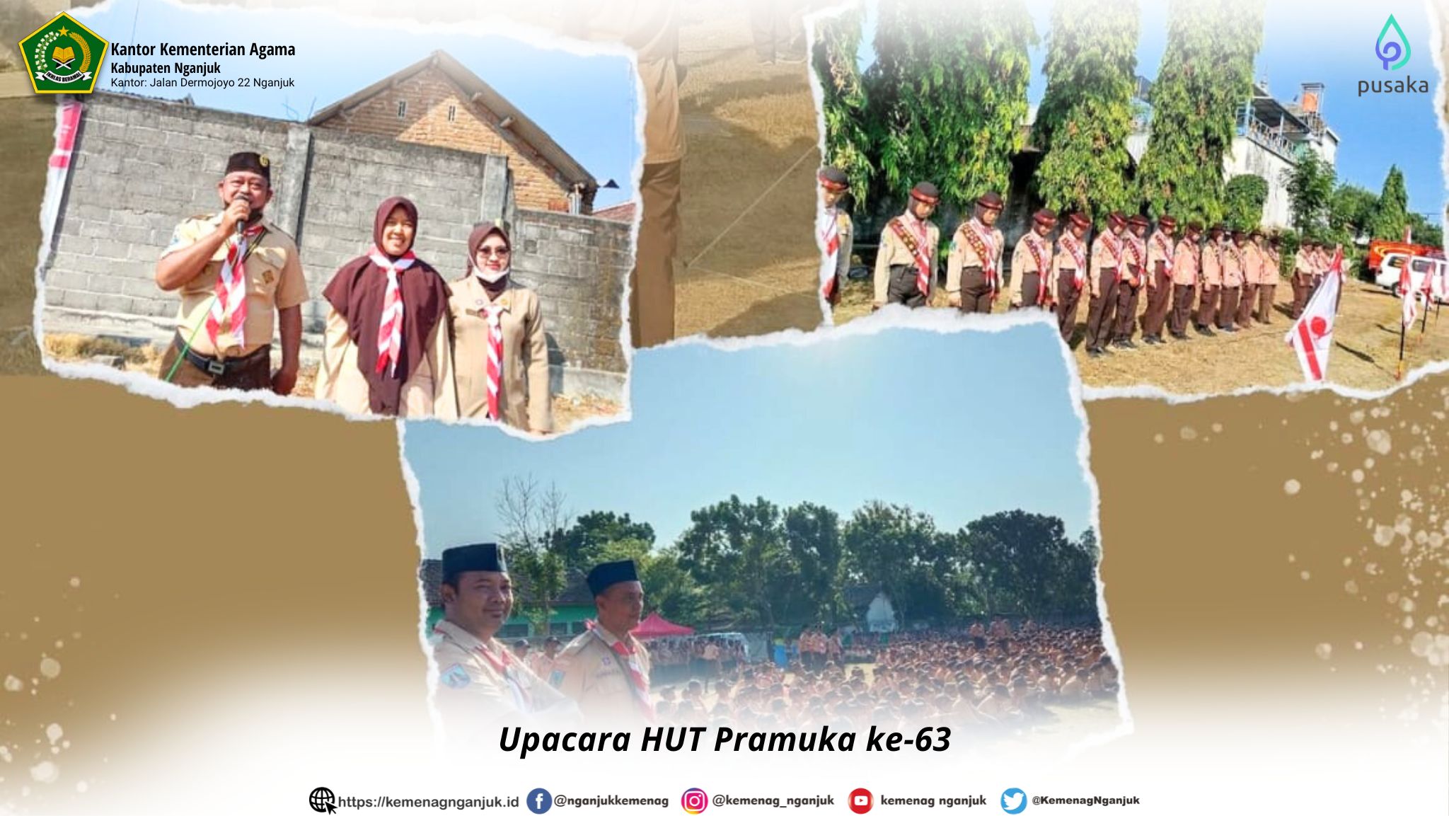 Upacara HUT Pramuka ke-63
