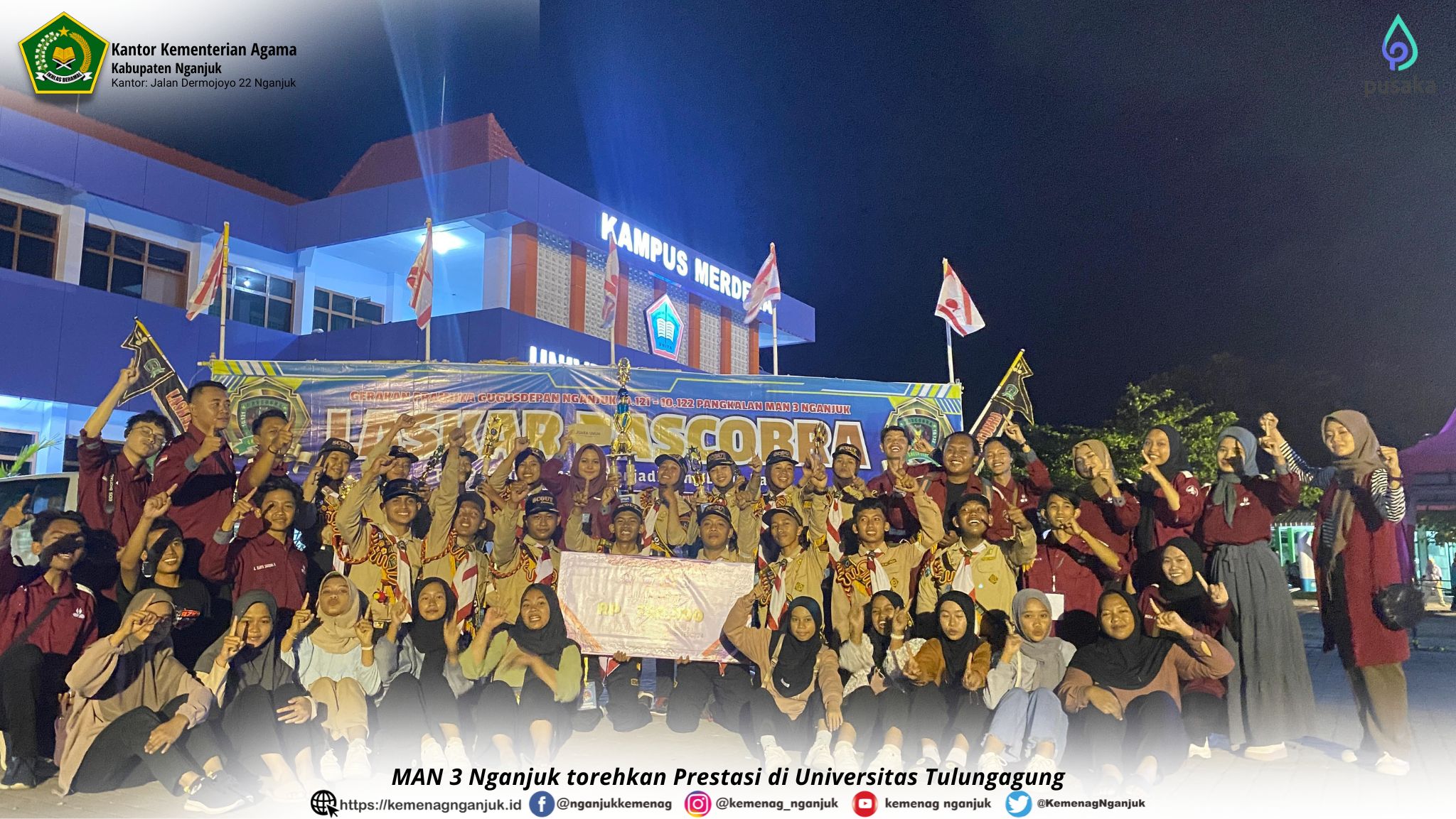 MAN 3 Nganjuk torehkan Prestasi di Universitas Tulungagung