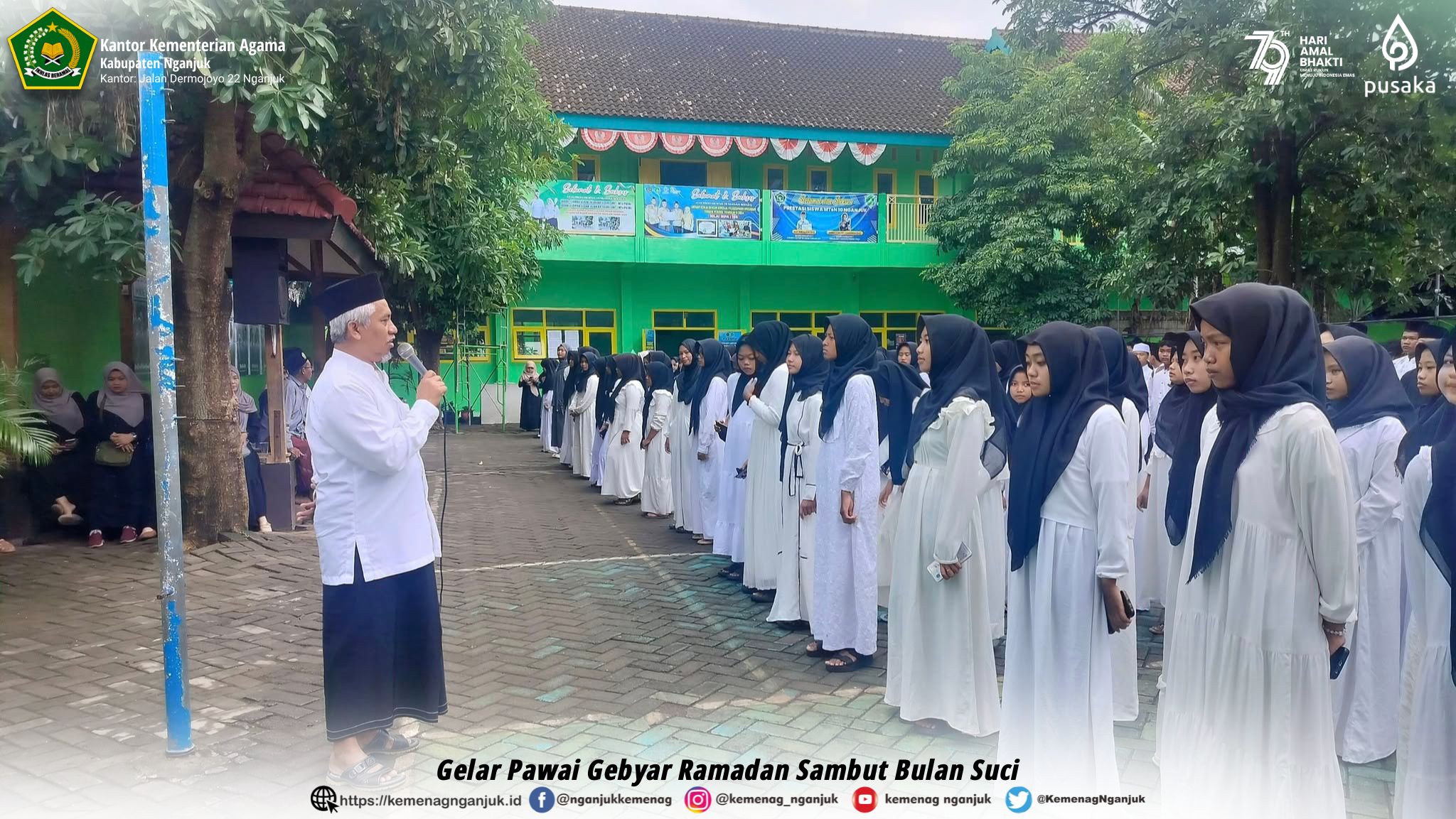 Gelar Pawai Gebyar Ramadan Sambut Bulan Suci