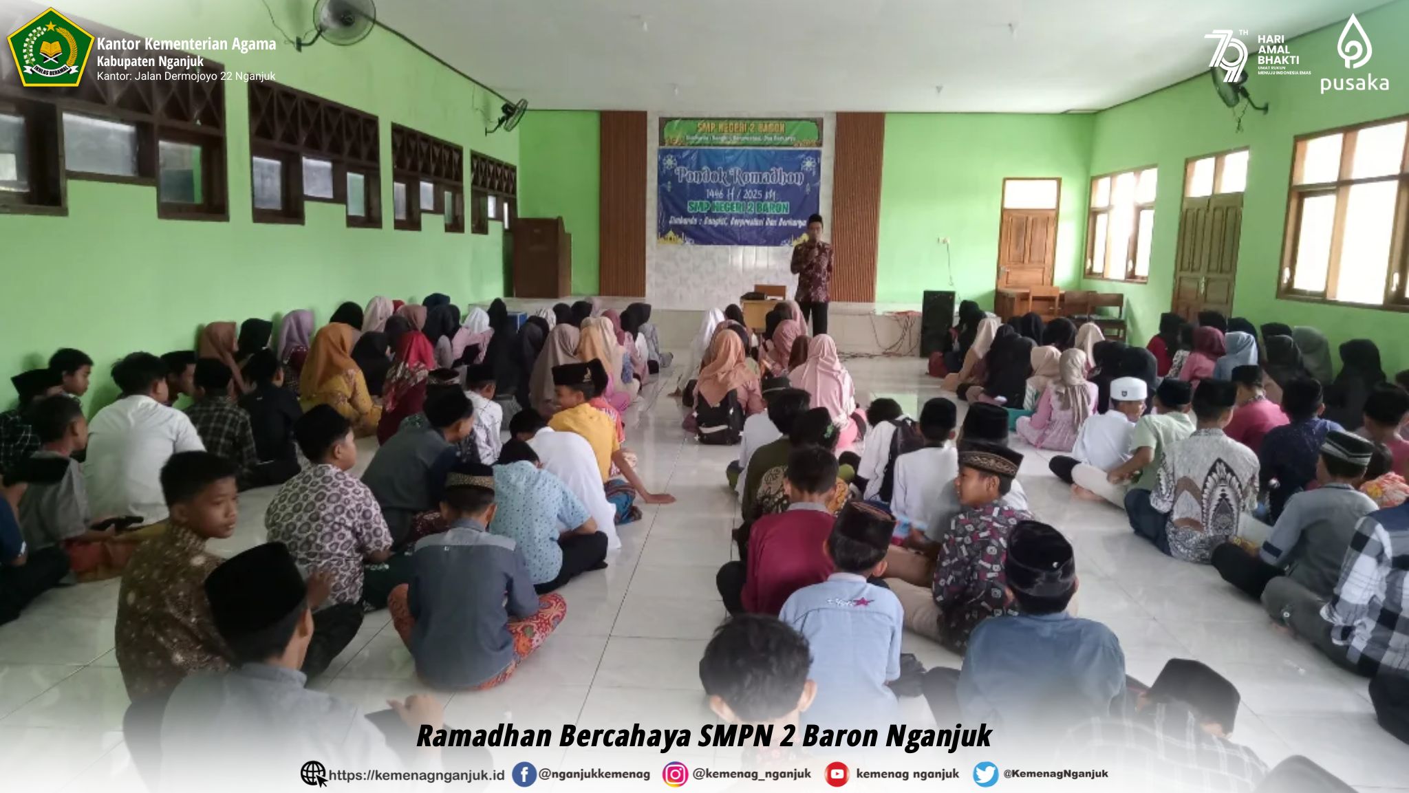 Ramadhan Bercahaya SMPN 2 Baron Nganjuk