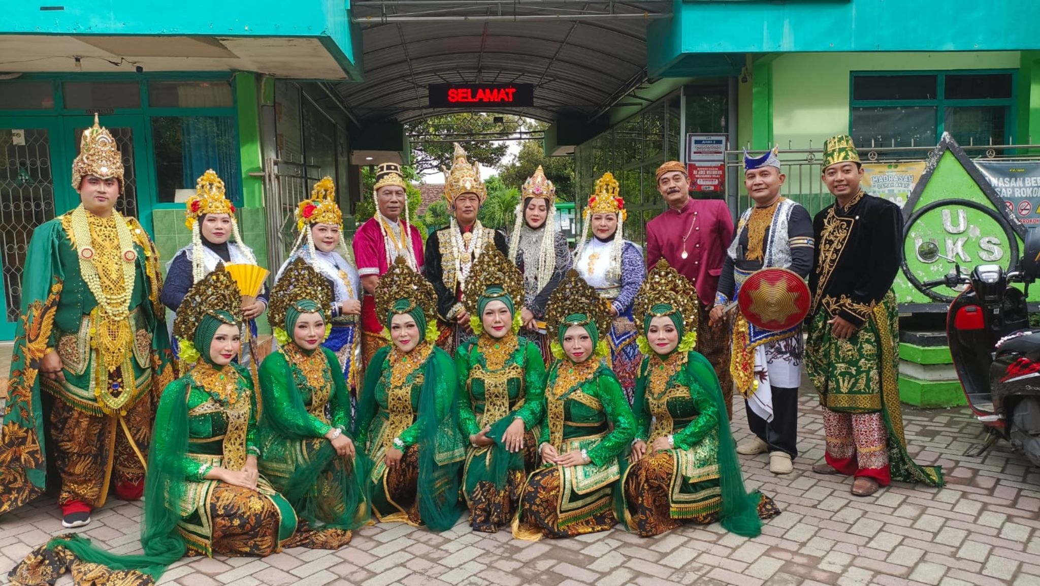 Semarak Kirab Budaya Warnai Milad ke 58 MTsN 3 Nganjuk