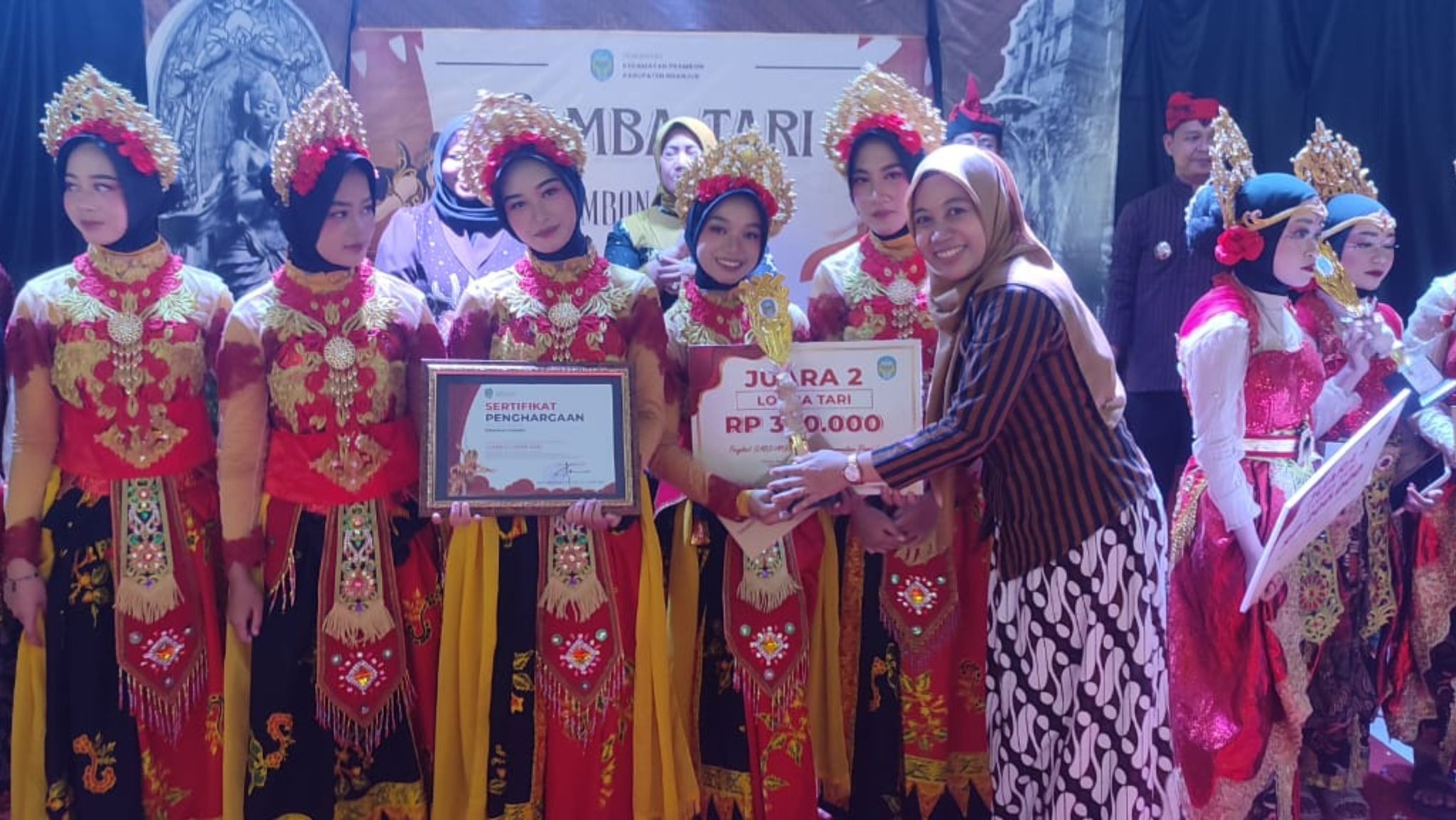 Lomba Tari Prambon Culture 2025, Wadah Pelajar Prambon Lestarikan Budaya Bangsa