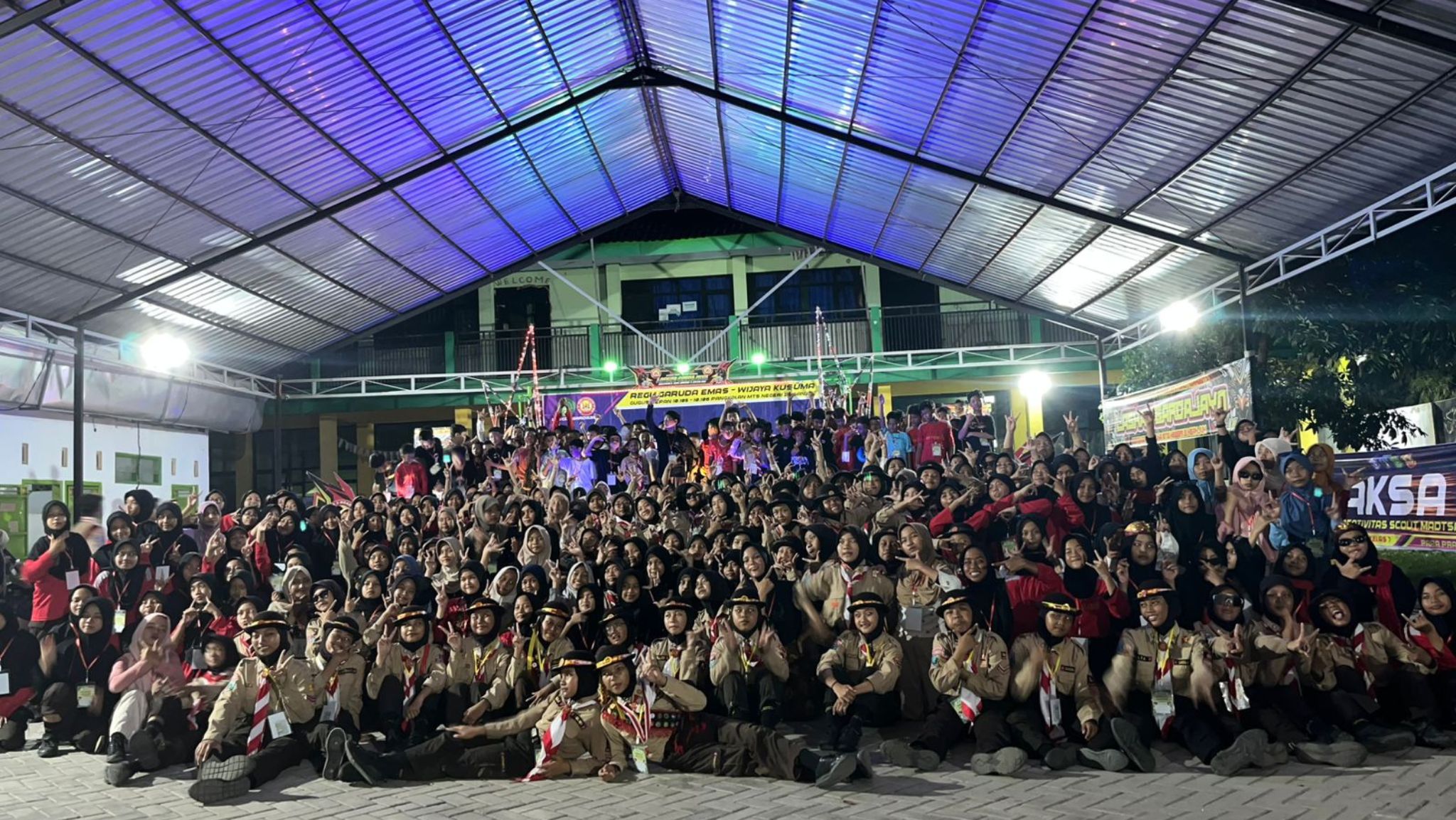 Peluh, Tawa, dan Yel-Yel: AKSA 2025 Hari Pertama Berlangsung Meriah