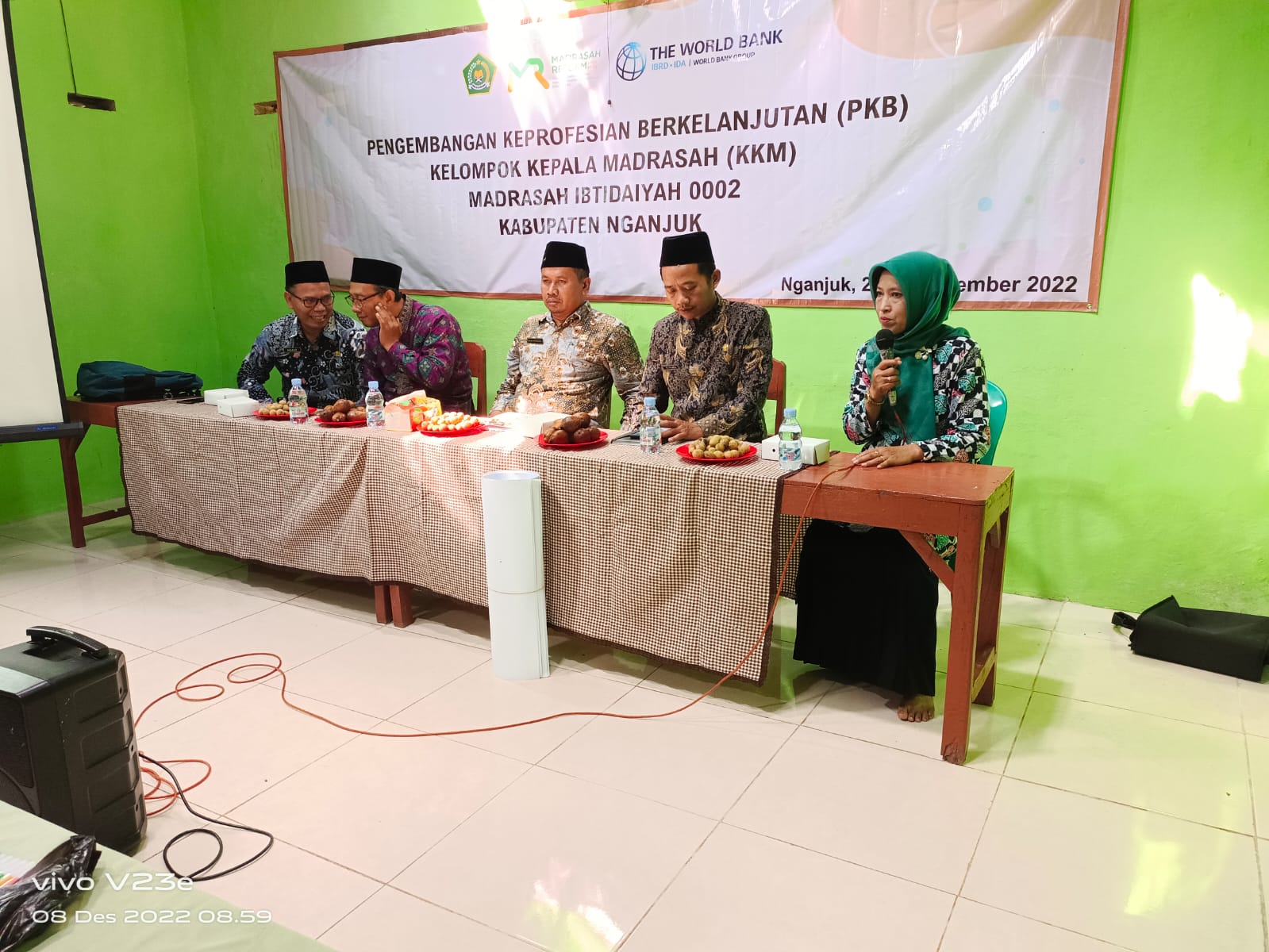 Pembukaan Kegiatan Program PKB di KKM MI 0002 Nganjuk