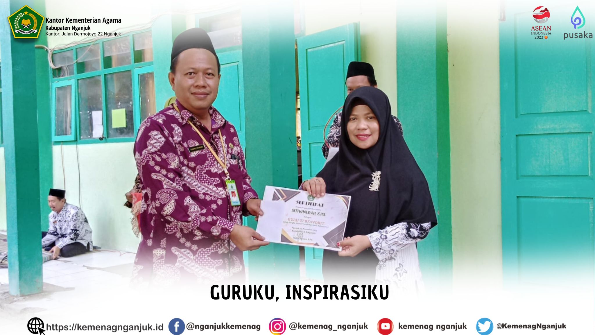 Guruku, Inspirasiku