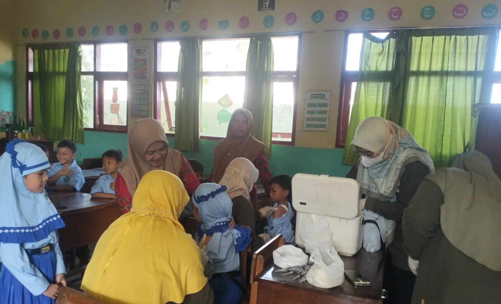 BIAS di MIN 4 Nganjuk, Lindungi Generasi Sehat Sejak Dini