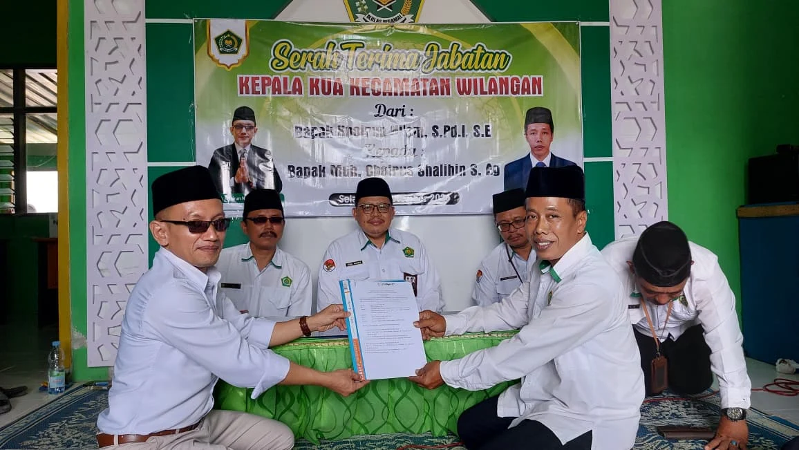 KUA Wilangan Bersiap dengan Semangat Baru, Choirus Shalihin Resmi Gantikan Khoirun Niam