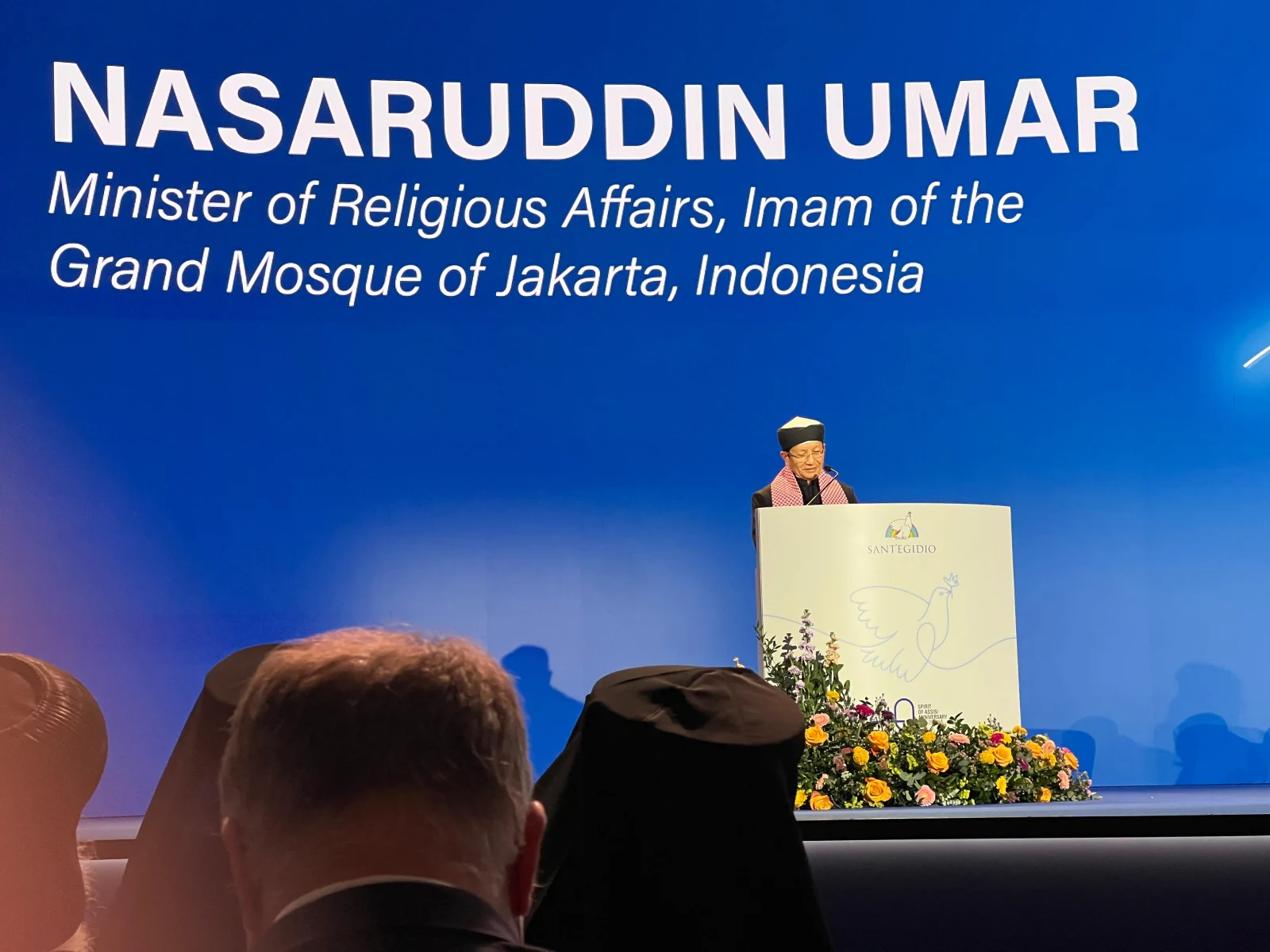 Pidato di Assisi, Gagasan Diplomasi Agama Menag Raih Didukung Pemimpin Agama Dunia